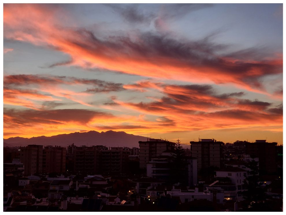 Embrasement du ciel